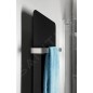 Sapho Chauffage - Corps de chauffe Tabella,  370x1590 mm, 550 W, noir mat MI1539