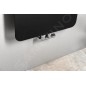 Sapho Chauffage - Corps de chauffe Tabella,  370x1590 mm, 550 W, noir mat MI1539