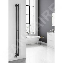 Sapho Pilon - Corps de chauffe, 122x1800 mm, 310 W, noir mat IZ124