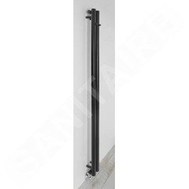 Sapho Pilon - Corps de chauffe, 122x1800 mm, 310 W, noir mat IZ124