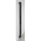 Sapho Pilon - Corps de chauffe, 122x1800 mm, 310 W, noir mat IZ124