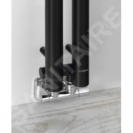 Sapho Pilon - Corps de chauffe, 122x1800 mm, 310 W, noir mat IZ124