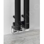 Sapho Pilon - Corps de chauffe, 122x1800 mm, 310 W, noir mat IZ124