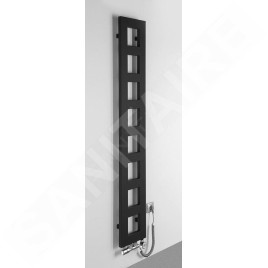 Sapho Block - Corps de chauffe, 280x1750 cm, 461 W, noir mat IR182