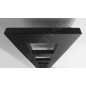 Sapho Block - Corps de chauffe, 280x1750 cm, 461 W, noir mat IR182