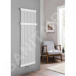 Sapho Fede - Sèche-serviettes, 490x1500 mm, 1071 W, blanc mat IR194