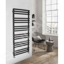 Sapho Fantina - Sèche-serviettes, 500x1215 mm, 495 W, noir mat IR511