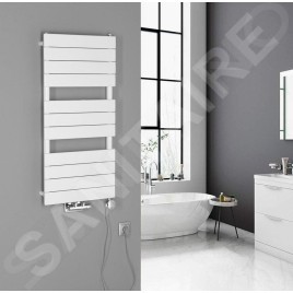 Aqualine Bondi - Sèche-serviettes 450x934 mm, 425 W, blanc DC400T