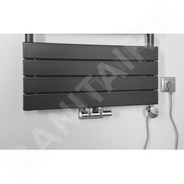 Aqualine Bondi - Elément chauffant 600x1222 mm, 669 W, anthracite DC425T