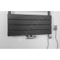 Aqualine Bondi - Elément chauffant 600x1222 mm, 669 W, anthracite DC425T