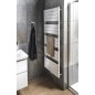 Aqualine Bondi - Sèche-serviettes 600x1510 mm, 810 W, blanc DC440T