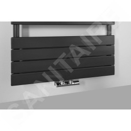 Aqualine Bondi - Sèche-serviettes 600x1798 mm, 965 W, anthracite DC455T