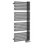 Aqualine Tubini - Sèche-serviettes 496x1126 mm, 529 W, anthracite DC305T