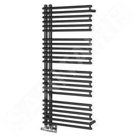 Aqualine Tubini - Sèche-serviettes 496x1126 mm, 529 W, anthracite DC305T