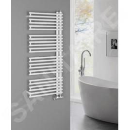 Aqualine Tubini - Sèche-serviettes 496x1126 mm, 529 W, blanc DC300T