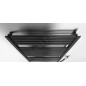 Aqualine Chauffage - Sèche-serviettes Tondi-E 600x970 mm, 400 W, noir mat DE466T Aqualine Chauffage - Sèche-serviettes Tondi-E 600x970 mm, 400 W, noir mat DE466T