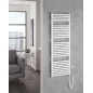 Aqualine Chauffage - Sèche-serviettes Tondi-E 450x1330 mm, 500 W, blanc DE470T Aqualine Chauffage - Sèche-serviettes Tondi-E 450x1330 mm, 500 W, blanc DE470T