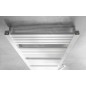 Aqualine Chauffage - Sèche-serviettes Tondi-E 450x1330 mm, 500 W, blanc DE470T Aqualine Chauffage - Sèche-serviettes Tondi-E 450x1330 mm, 500 W, blanc DE470T