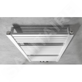 Aqualine Chauffage - Elément chauffant Tondi 450x970 mm, raccordement central, blanc DT450T
