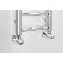 Sapho Metro Light - Sèche-serviettes 300x1140 mm, 211 W, chrome IR444R