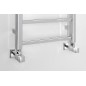 Sapho Metro Light - Corps de chauffe 400x1140 mm, 247 W, chrome IR445R