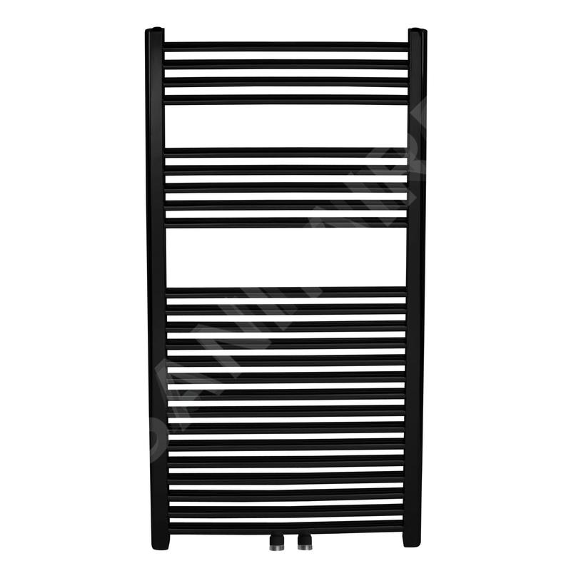 Novaservis Radiateurs - Elément chauffant droit 1600 mm, noir mat 600/1600/RS,5