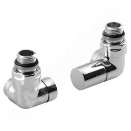 Sapho Corner - Jeu de raccordement triaxial, version gauche, chrome CP130S