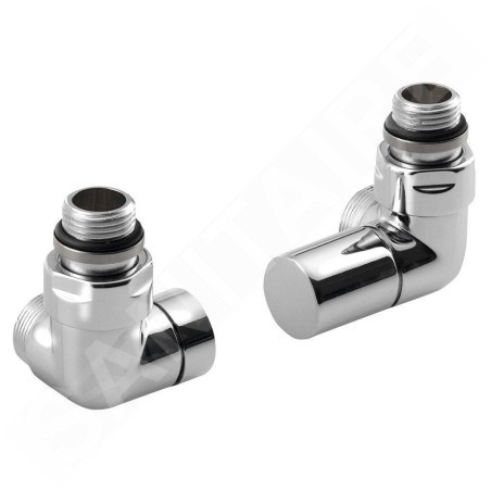 Sapho Corner - Jeu de raccordement triaxial, version gauche, chrome CP130S