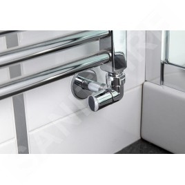 Sapho Corner - Jeu de raccordement triaxial, version gauche, chrome CP130S