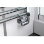 Sapho Corner - Jeu de raccordement triaxial, version gauche, chrome CP130S