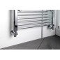 Sapho Corner Combi - Jeu de raccordement triaxial, version gauche, chrome CP330S