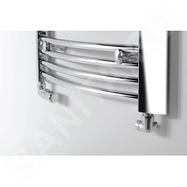 Sapho Corner - Jeu de raccordement thermostatique triaxial, version gauche, chrome CP1011LS