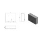Aqualine Keramia Fresh - Armoire supérieure 700x500x200 mm, blanc 52362 Aqualine Keramia Fresh - Armoire supérieure 700x500x200 mm, blanc 52362