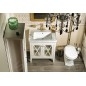 Sapho Cross - Meuble pour lavabo 70x81x47 cm, blanc CR275