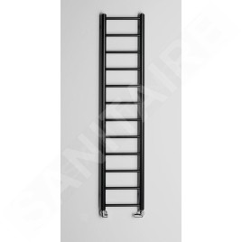 Sapho Dina - Sèche-serviettes 138x30 cm, noir mat IR373B