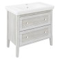 Sapho Cross - Meuble pour lavabo 85x81x47 cm, blanc CR291 Sapho Cross - Meuble pour lavabo 85x81x47 cm, blanc CR291