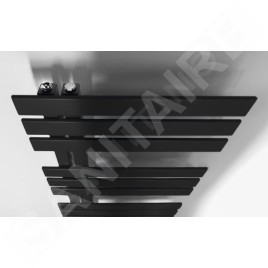 Sapho Silvana - Corps de chauffe 124x50 cm, noir mat IR154B