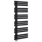 Sapho Silvana - Sèche-serviettes 150x60 cm, noir mat IR156B Sapho Silvana - Sèche-serviettes 150x60 cm, noir mat IR156B