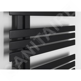 Sapho Silvana - Sèche-serviettes 150x60 cm, noir mat IR156B
