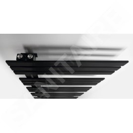 Sapho Silvana - Sèche-serviettes 150x60 cm, noir mat IR156B