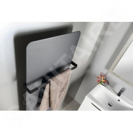 Sapho Tabella - Porte-serviettes, 39 cm, noir mat MI390B
