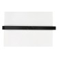 Sapho Tabella - Porte-serviettes, 52 cm, noir mat MI520B