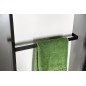 Sapho Tabella - Porte-serviettes, 52 cm, noir mat MI520B