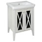Sapho Cross - Meuble-vasque 550x810x430 mm, 2 portes, vieux blanc CR260 Sapho Cross - Meuble-vasque 550x810x430 mm, 2 portes, vieux blanc CR260