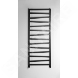 Sapho Zig - Sèche-serviette 600x1572 mm, 709 W, noir ZG616B