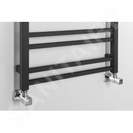 Sapho Metro Dos - Corps de chauffe 550x1430 mm, 476 W, noir mat IR430TB