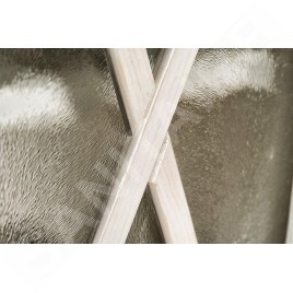 Sapho Cross - Meuble-vasque 550x810x430 mm, 2 portes, vieux blanc CR260