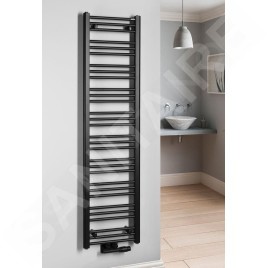 Bruckner Albrecht - Sèche-serviette 400x1570 mm, 547 W, noir 600.113.6