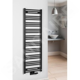 Bruckner Albrecht - Sèche-serviette 500x1570 mm, 657 W, noir 600.115.6