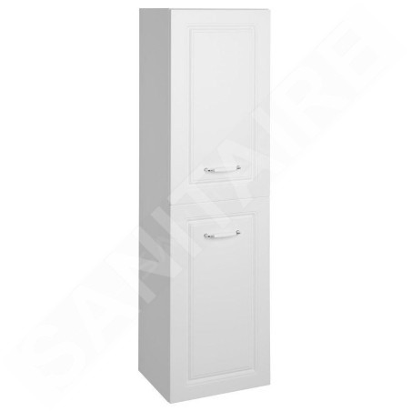 Aqualine Favolo - Armoire avec panier, 400x1500x310 mm, 1 porte L/P, blanc mat FV160